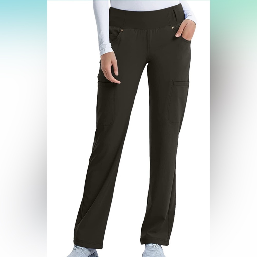 New Cherokee iFlex Black Scrub Pants
